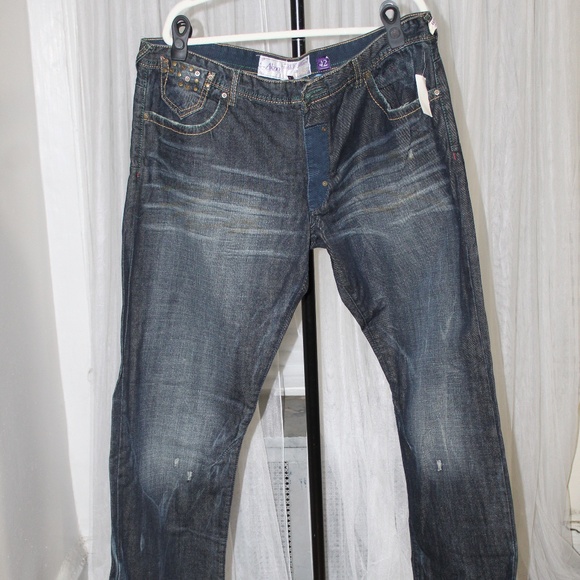 Akoo Chameleon Stone Wash Denim. Sz. 42/34 - Picture 1 of 8